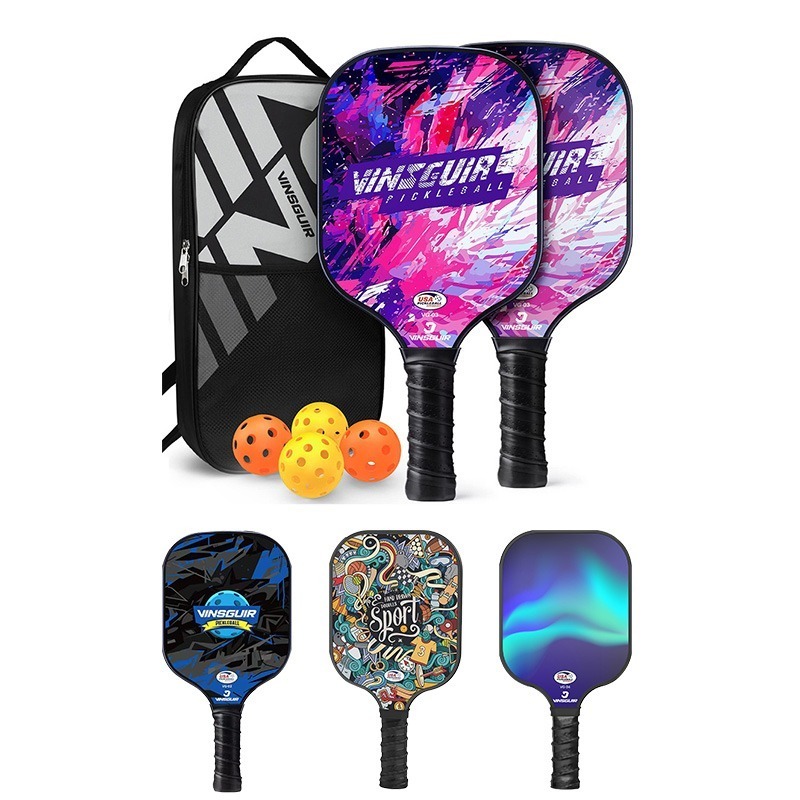 匹克球拍套組 匹克球拍 玻璃纖維比賽級 USA Pickleball 專業認證 匹克球拍組 匹克球-細節圖2