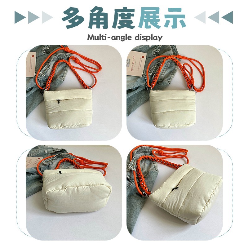 雲朵水桶包 隨身雲朵水桶包 新款雲朵水桶包 單肩雲朵水桶包 斜背雲朵水桶包-細節圖6