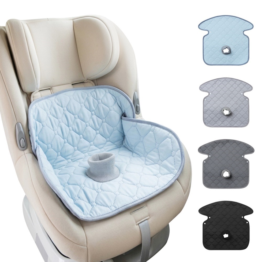 推車座椅防髒墊 推車汽座防水墊 汽座保潔墊 推車冰絲涼感墊 推車涼感墊 推車坐墊 推車隔尿墊-細節圖2