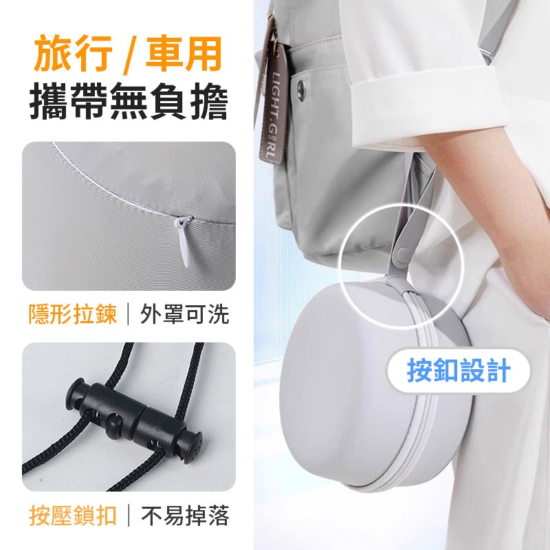 涼感慢回彈旅行枕 飛機枕 u形枕 旅行記憶枕 慢回彈旅行枕 便攜記憶枕 旅行枕-細節圖6