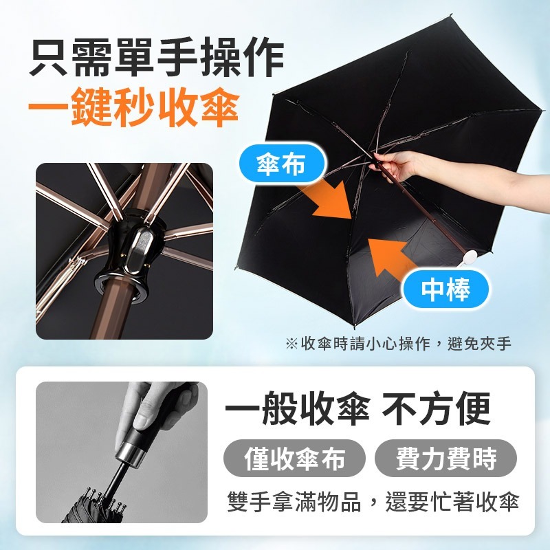 單手瞬收輕量傘 一鍵收傘 超輕雨傘 瞬收傘 口袋傘 防曬傘 黑膠傘 迷你雨傘 晴雨傘-細節圖3