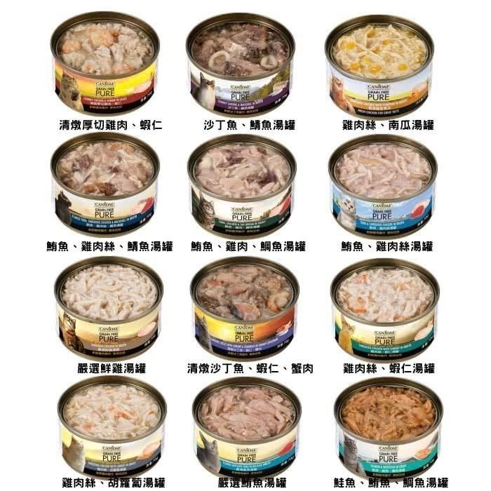 【CANIDAE】 無穀主食罐70g 主食貓罐 罐頭 貓罐 貓主食罐 貓罐頭 貓主食 肉絲貓罐-細節圖2