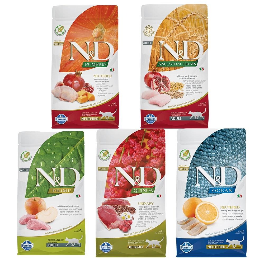 MA國際💎Farmina 法米納 ND 貓糧(300g)｜無穀 低穀 南瓜 海洋 貓飼料-細節圖2