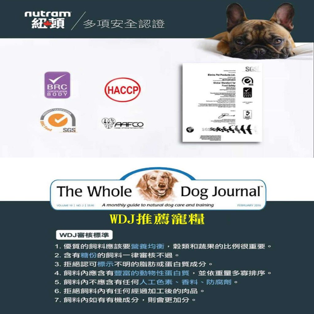 【nutram 紐頓】專業理想系列成貓配方 I12/I17/I19 - 1.13kg-細節圖5