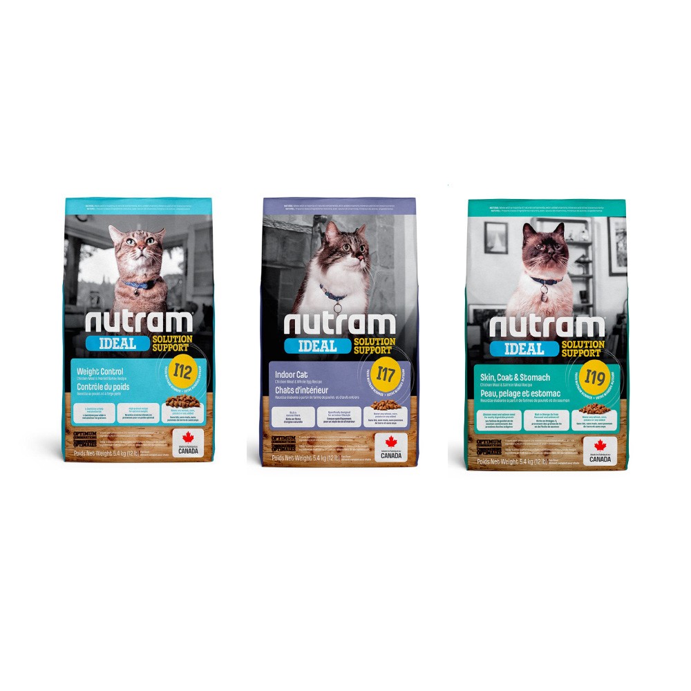 【nutram 紐頓】專業理想系列成貓配方 I12/I17/I19 - 1.13kg-細節圖10