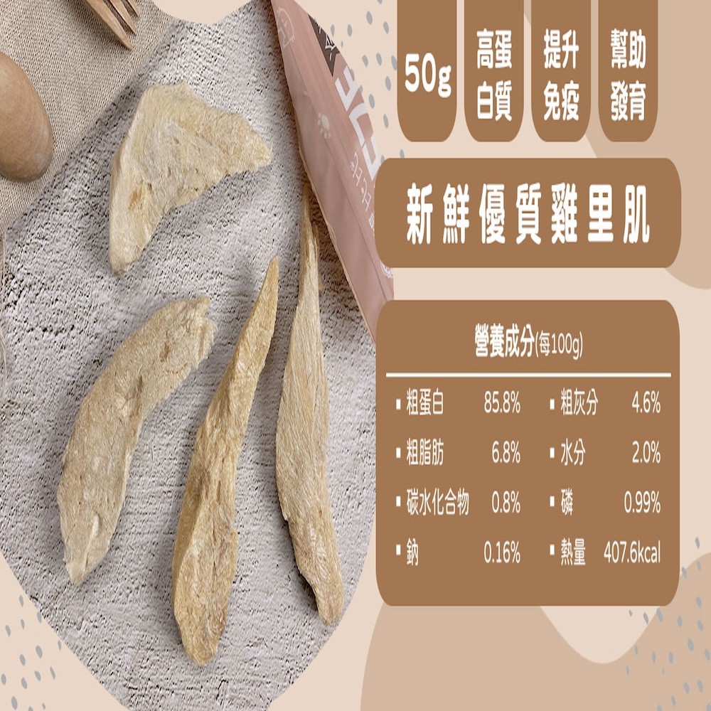 【想比比】100%原肉犬貓凍乾零食｜飯飯美味升級 - 25g~50g-細節圖5