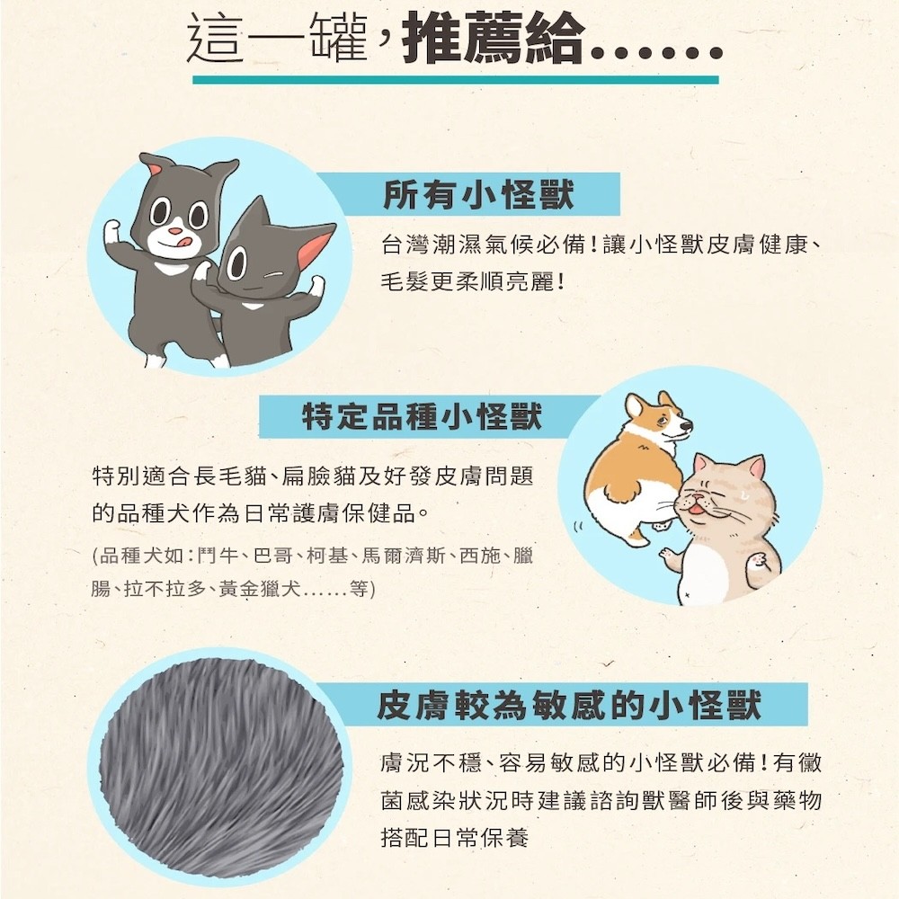 【怪獸部落】護膚魚油（皮膚保健配方）-細節圖6