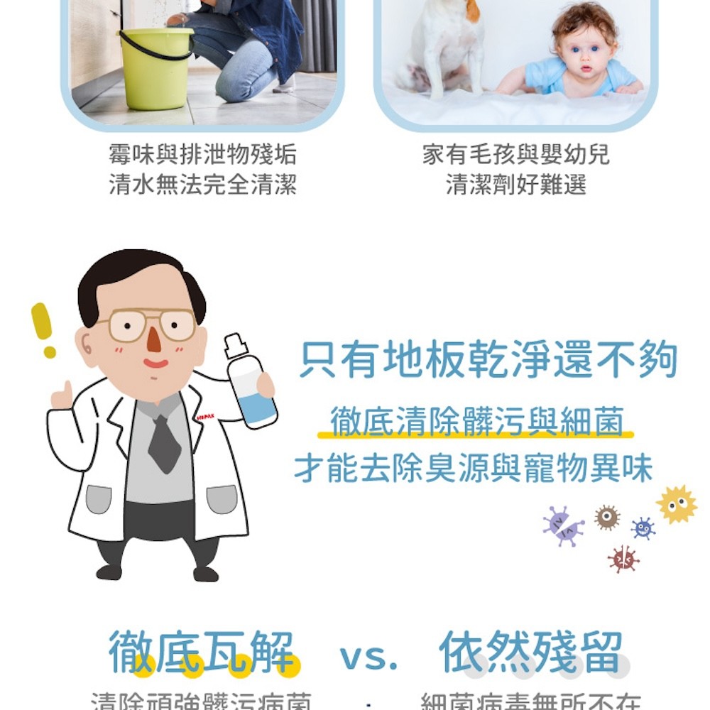 【黃金盾】寵物地板清潔劑 - 500ml-細節圖4