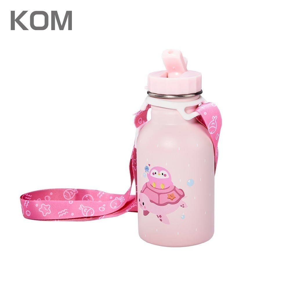 【7-ELEVEN門市團購】【KOM】海洋歷險趣-兒童隨身瓶350ml(附背帶)-規格圖10