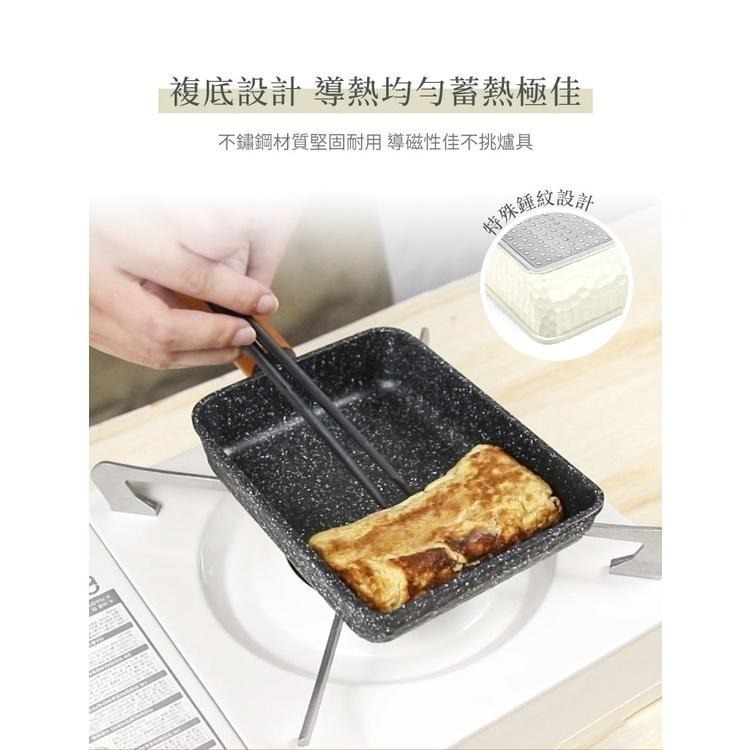 【7-ELEVEN門市團購】【LMG】日式不沾雪藏玉子燒鍋-曜石黑/象牙白-細節圖7