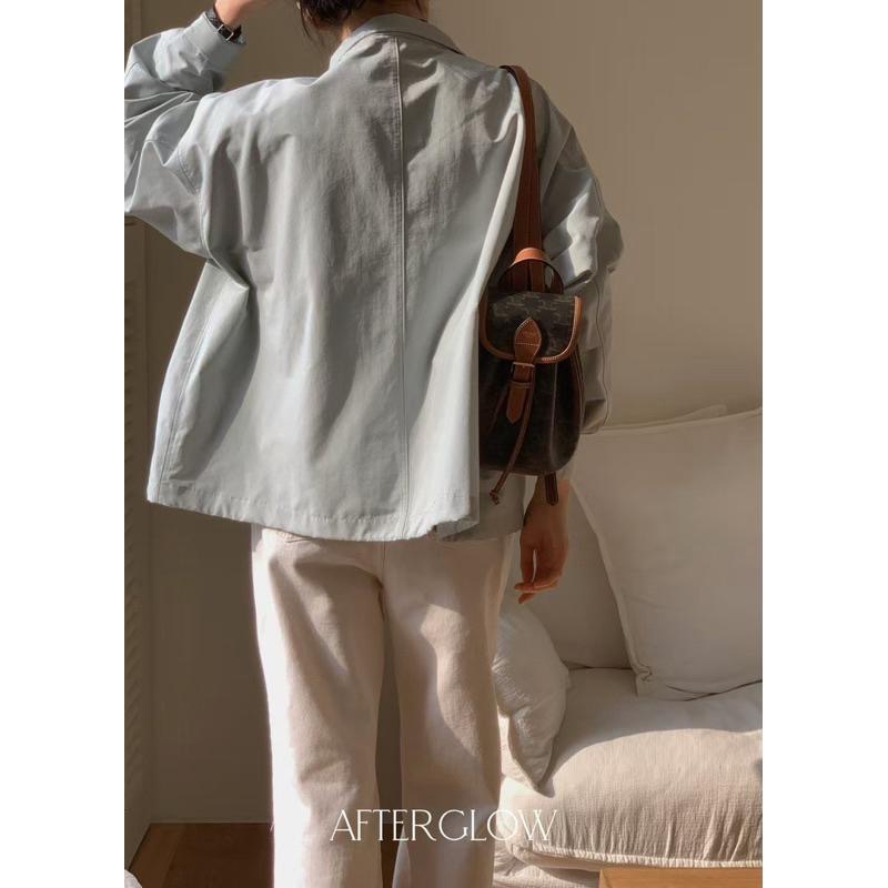 Ðöðöħö 正韓製 三色 簡約立領口袋抽繩外套 寬鬆版型 通勤穿搭 必備單品-細節圖9