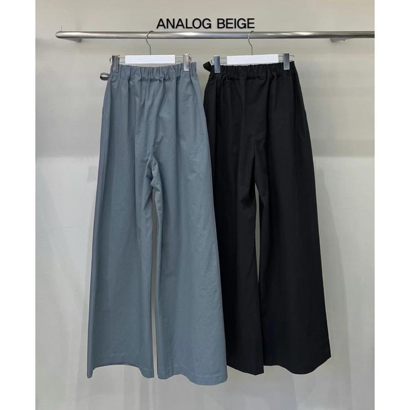 Ðöðöħö正韓製 兩色 側邊蝴蝶結西裝感棉質寬褲 修身顯瘦 職場穿搭 百搭單品-細節圖9