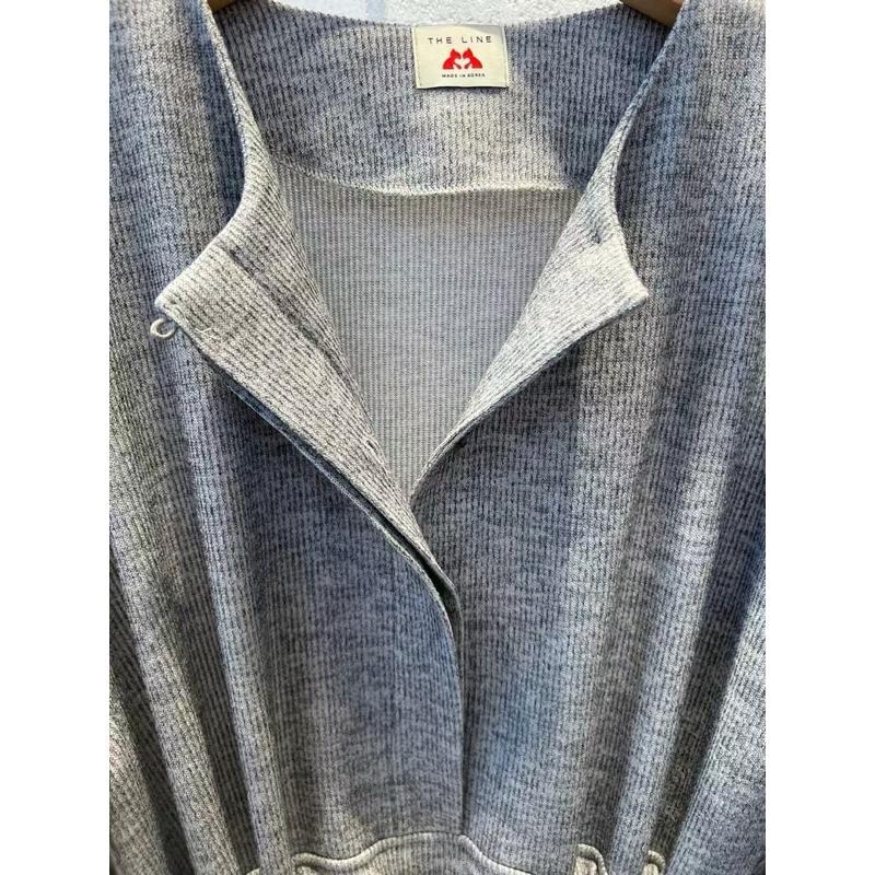 Ðöðöħö正韓製 兩色 抽繩收腰羅紋連身褲 寬鬆版型 修身設計-細節圖9