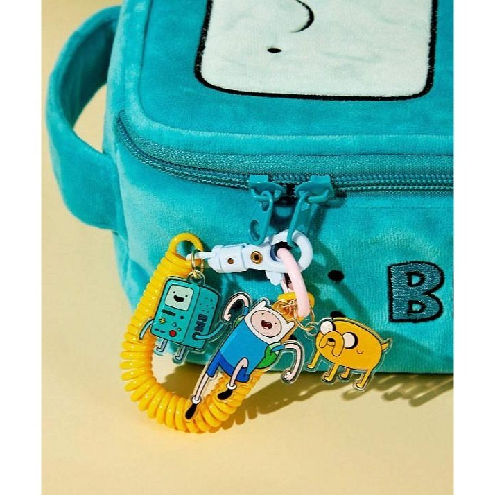 限時特價 探險活寶 阿寶 老皮 嗶莫 卡通吊墜 彈簧繩 鑰匙圈 扣包包裝飾-細節圖2