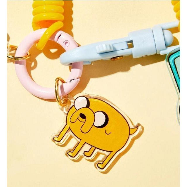 限時特價 探險活寶 阿寶 老皮 嗶莫 卡通吊墜 彈簧繩 鑰匙圈 扣包包裝飾-細節圖3