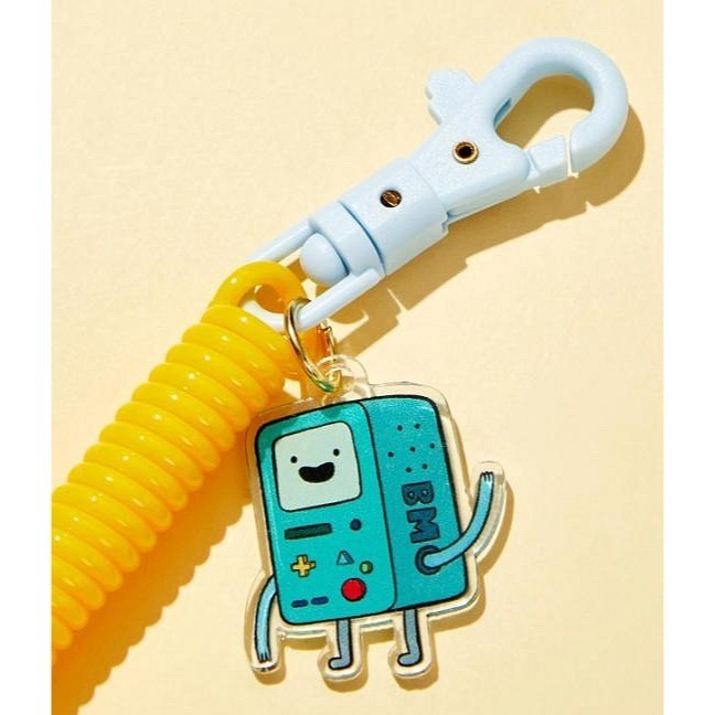 限時特價 探險活寶 阿寶 老皮 嗶莫 卡通吊墜 彈簧繩 鑰匙圈 扣包包裝飾-細節圖5
