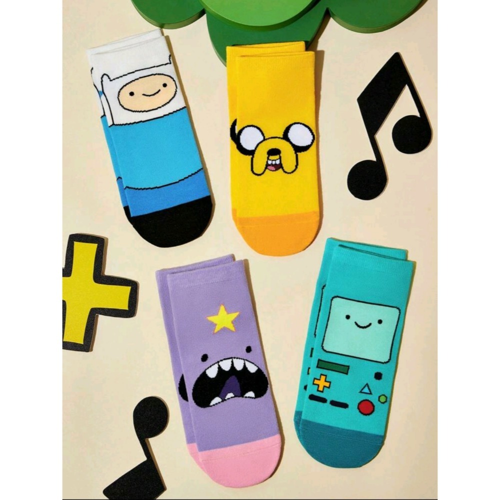 限時特價 探險活寶 阿寶 老皮 嗶莫 卡通短襪 襪子-細節圖2