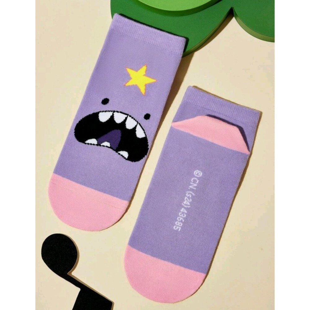 限時特價 探險活寶 阿寶 老皮 嗶莫 卡通短襪 襪子-細節圖3