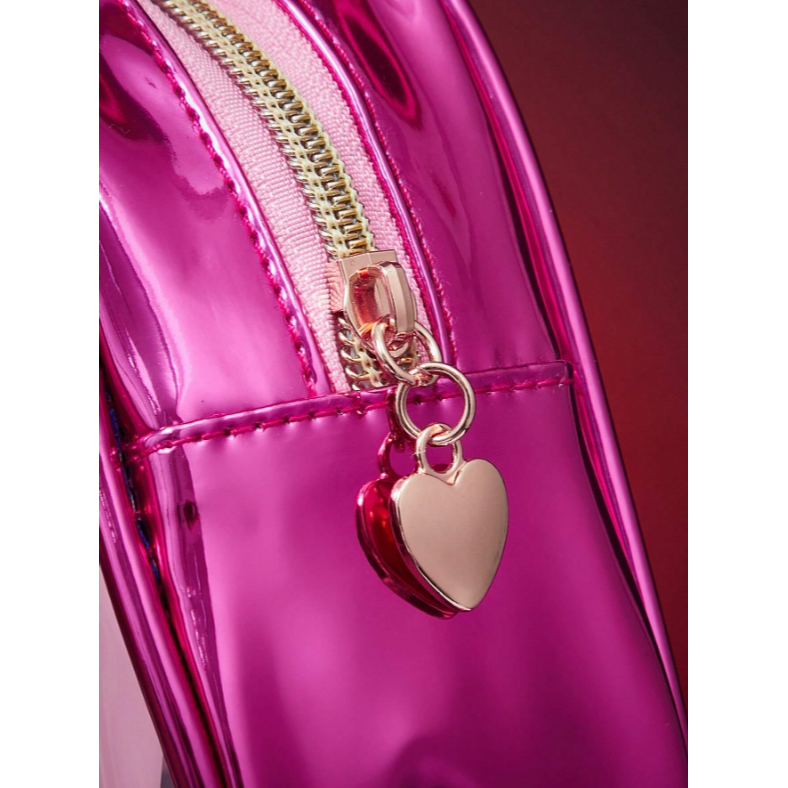 限時特價 Flapper 飛天小女警 花花 毛毛 泡泡 粉色透明化妝包 旅行化妝包 收納小包 彩妝包🔶️任選3件折20-細節圖5