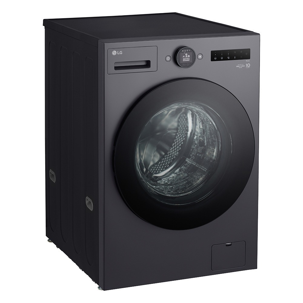 LG 樂金 18公斤 滾筒洗衣機｜夜墨灰｜AI DD™ 蒸洗脫烘 WD-S18NDB (含基本安裝)-細節圖2