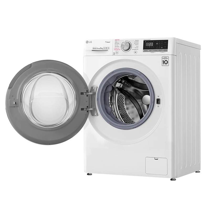 LG 樂金 9公斤 滾筒洗衣機｜冰瓷白｜蒸洗脫烘 (洗9+烘6公斤) WD-S90VDW (含基本安裝)-細節圖3
