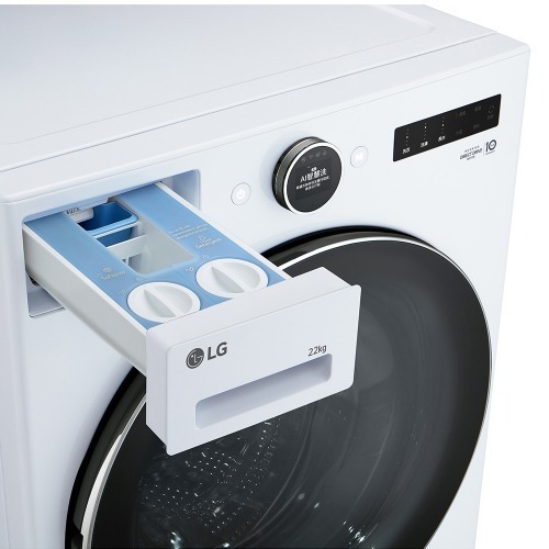 LG 樂金 22公斤 滾筒洗衣機｜冰瓷白｜AI DD™ 蒸洗脫 WD-S22FW (含基本安裝)-細節圖5