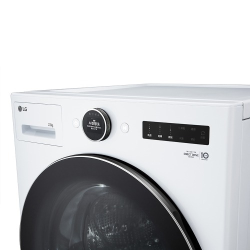 LG 樂金 22公斤 滾筒洗衣機｜冰瓷白｜AI DD™ 蒸洗脫 WD-S22FW (含基本安裝)-細節圖6