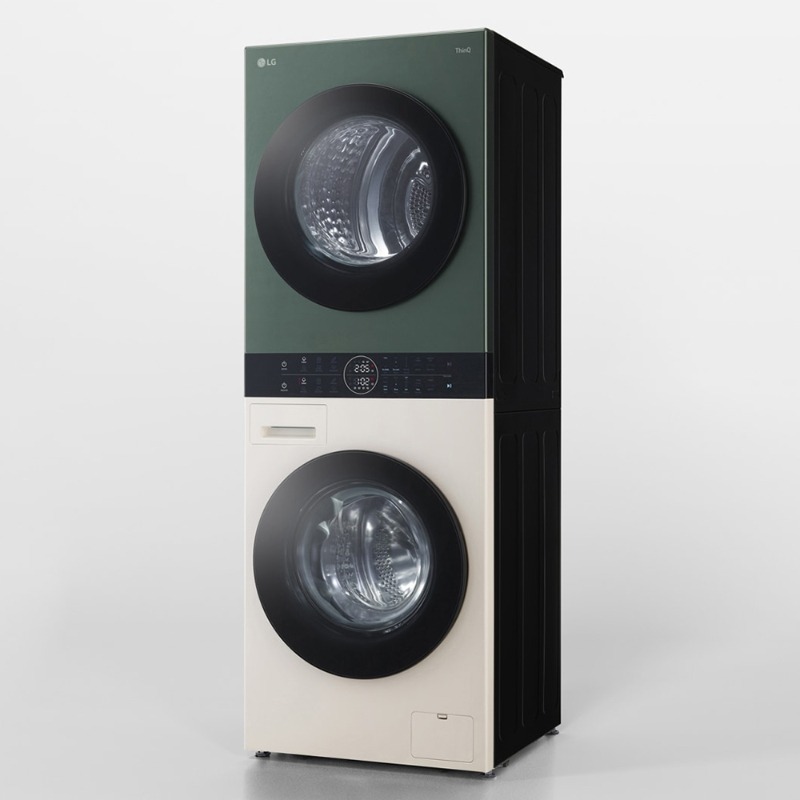 LG 樂金 洗13公斤+乾10公斤 AI 智控洗乾衣機｜自然綠+雪霧白 WD-S1310GB (含基本安裝)-細節圖3