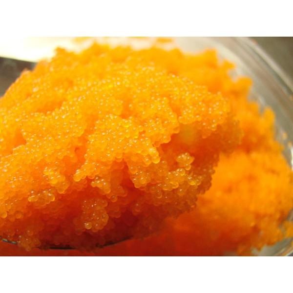 【於晨食食材批發】整箱出貨-珍味魚卵(橘) 500g±10%/盒（12盒/箱）日式珍珠魚子 高檔食材 握壽司 生魚片-細節圖4