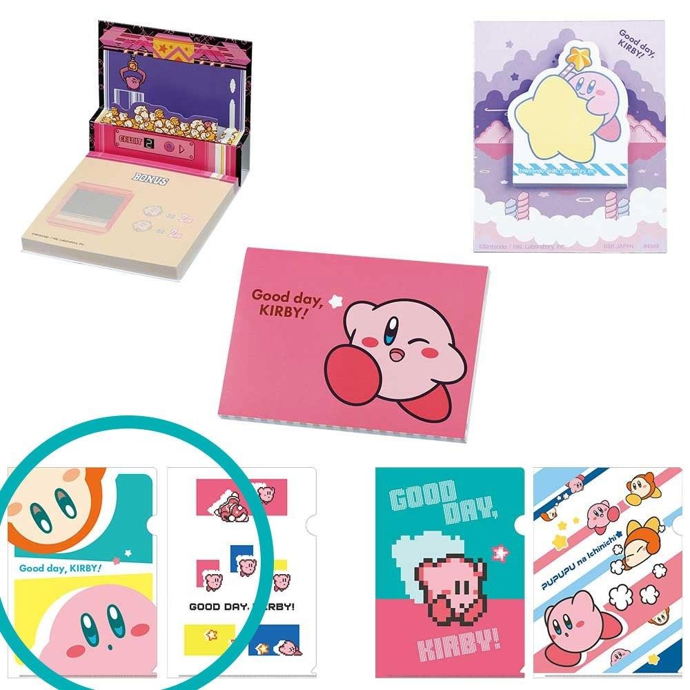 卡比之星一番賞 2024送禮 快樂的一天 日本 卡比之星 卡通杯架 資料夾 杯墊 洗衣袋 小朋友-細節圖6