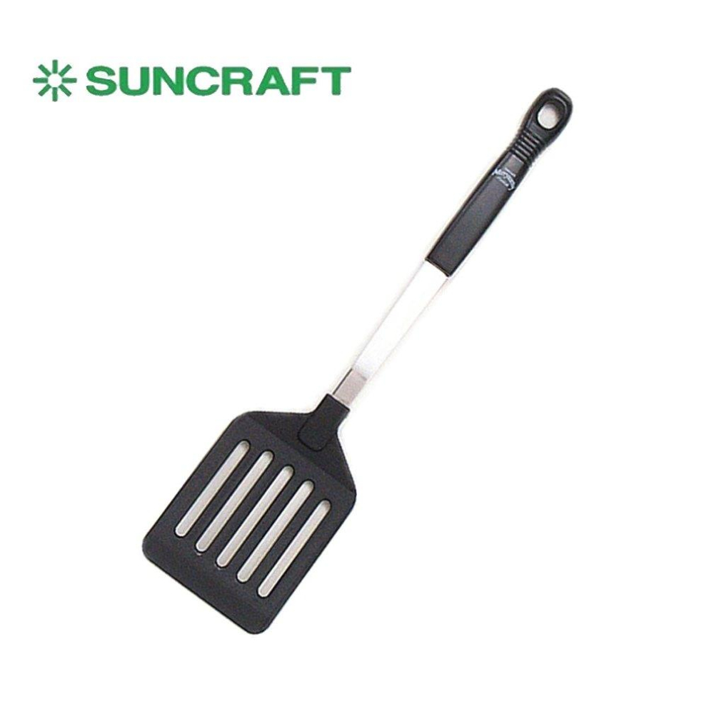 日本製 SUNCRFT 尼龍鍋鏟（帶孔）不沾鍋鏟 炒菜鍋鏟 MA-11-細節圖2
