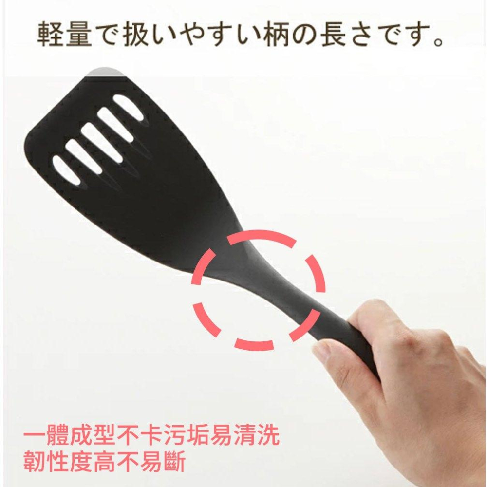 日本【SUNCRAFT】尼龍帶孔鍋鏟-長柄 煎匙 鍋鏟 不沾鍋鏟 戶外露營鍋鏟 耐熱鍋鏟 GF-02B-細節圖6