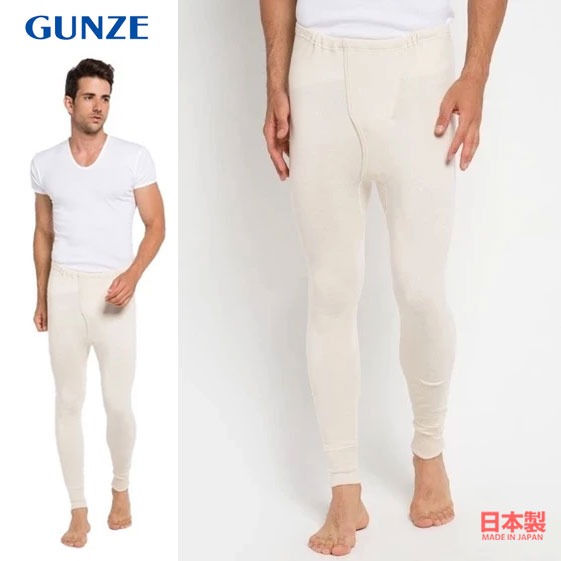 日本製 GUNZE郡是 男生保暖衣發熱褲 Ｕ領長袖 高保溫暖暖系列 冬季推薦 怕冷 老人家 長輩-細節圖2