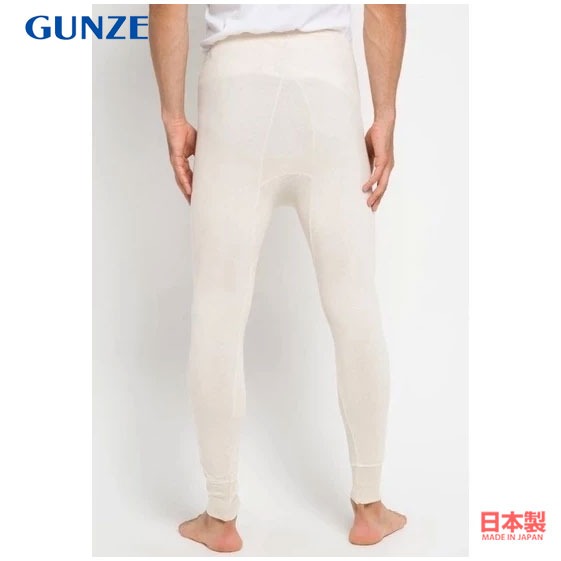 日本製 GUNZE郡是 男生保暖衣發熱褲 Ｕ領長袖 高保溫暖暖系列 冬季推薦 怕冷 老人家 長輩-細節圖3