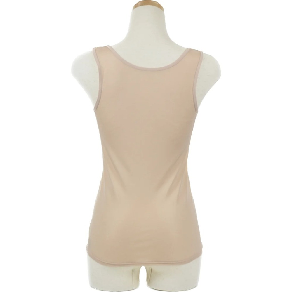 日本製 東洋紡 涼感背心 夏季背心 無袖內搭背心 (無胸墊)吸水速乾特殊材質(3色) Q-max 0.2以上-細節圖7