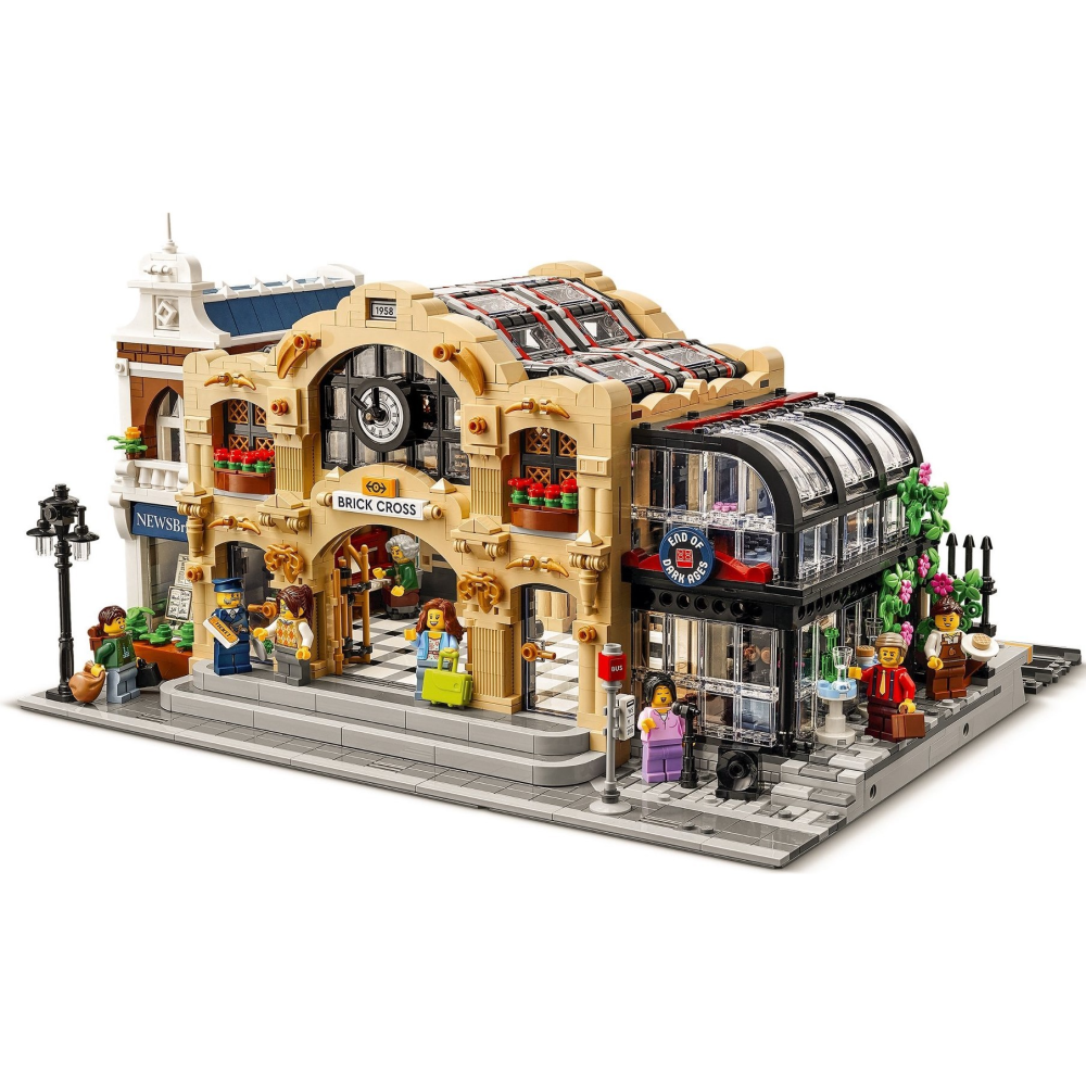 LEGO Bricklink 910034 磚十字火車站 Brick Cross 全新盒組-細節圖5