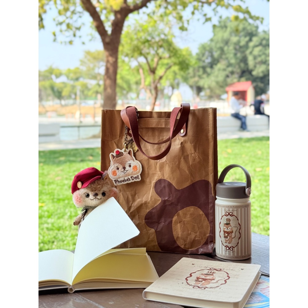 阿吉文青牛皮紙提袋組-細節圖3