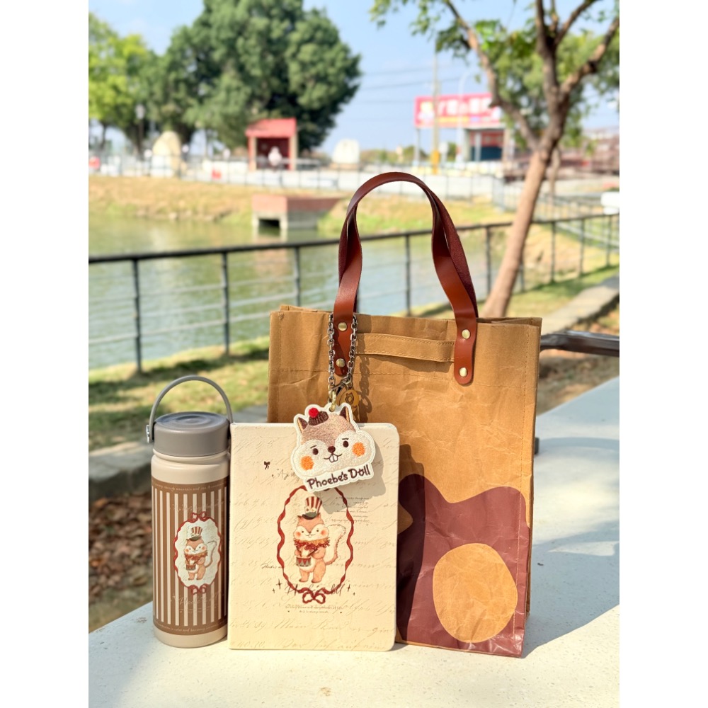 阿吉文青牛皮紙提袋組-細節圖5