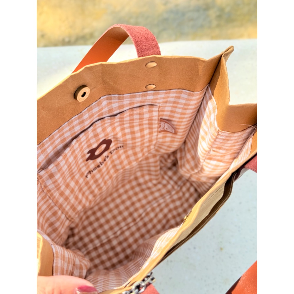 阿吉文青牛皮紙提袋組-細節圖7