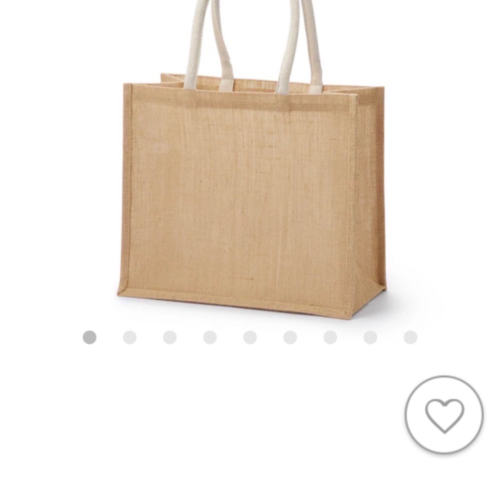 MUJI無印良品 黃麻購物袋A6/B5/A4/A3-細節圖4