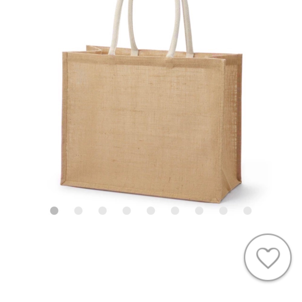 MUJI無印良品 黃麻購物袋A6/B5/A4/A3-細節圖5