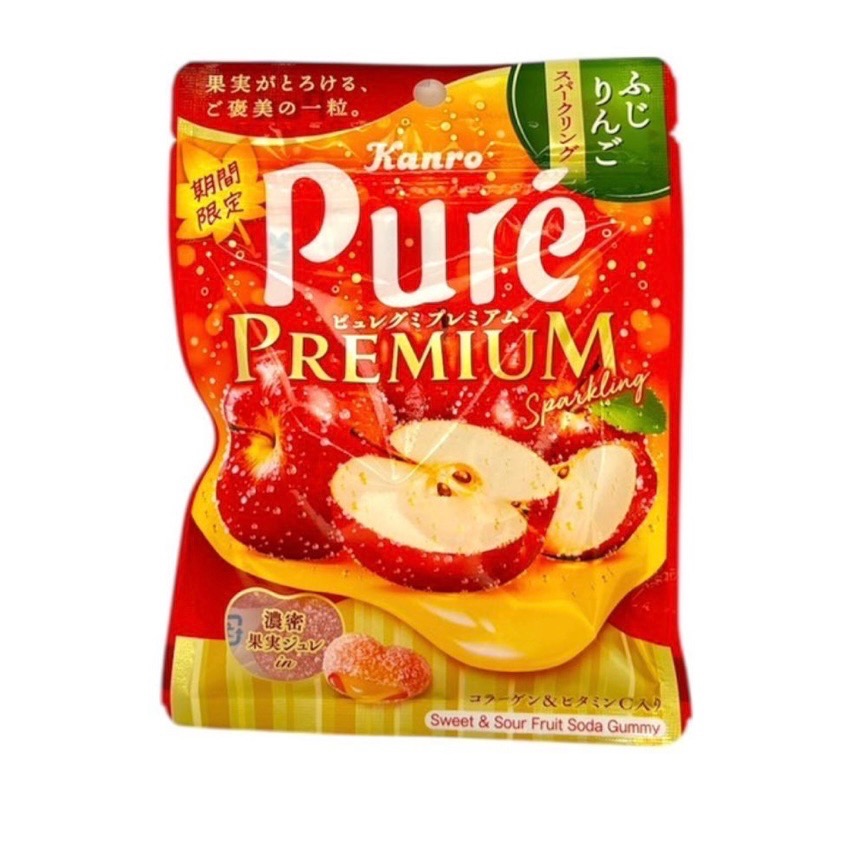 日本境內版 甘露Kanro pure果汁軟糖-規格圖1