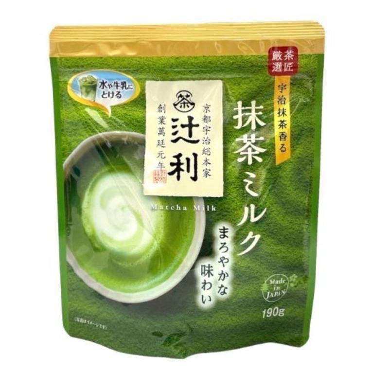 辻利TSUJIRI京都宇治抹茶即溶奶粉 柔和/特濃抹茶奶粉-細節圖2