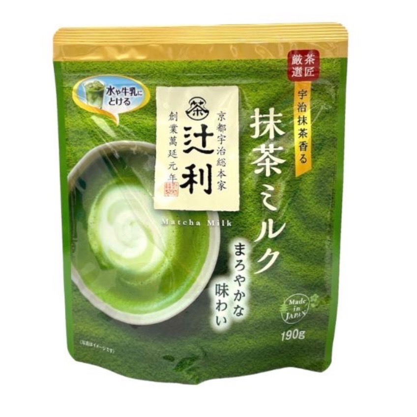 辻利TSUJIRI京都宇治抹茶即溶奶粉 柔和/特濃抹茶奶粉-規格圖3