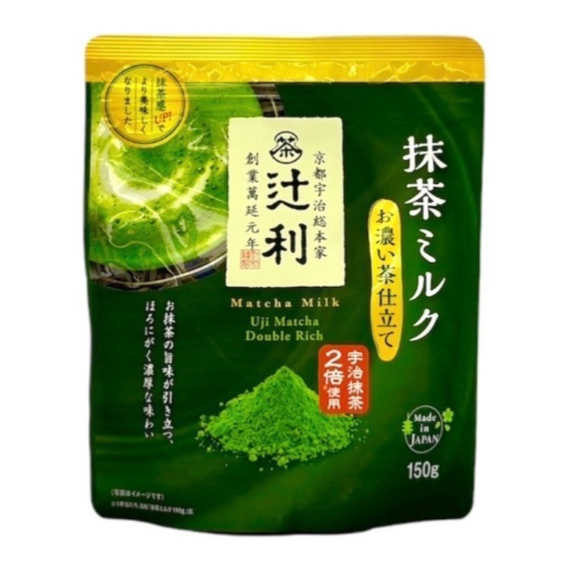 辻利TSUJIRI京都宇治抹茶即溶奶粉 柔和/特濃抹茶奶粉-規格圖3