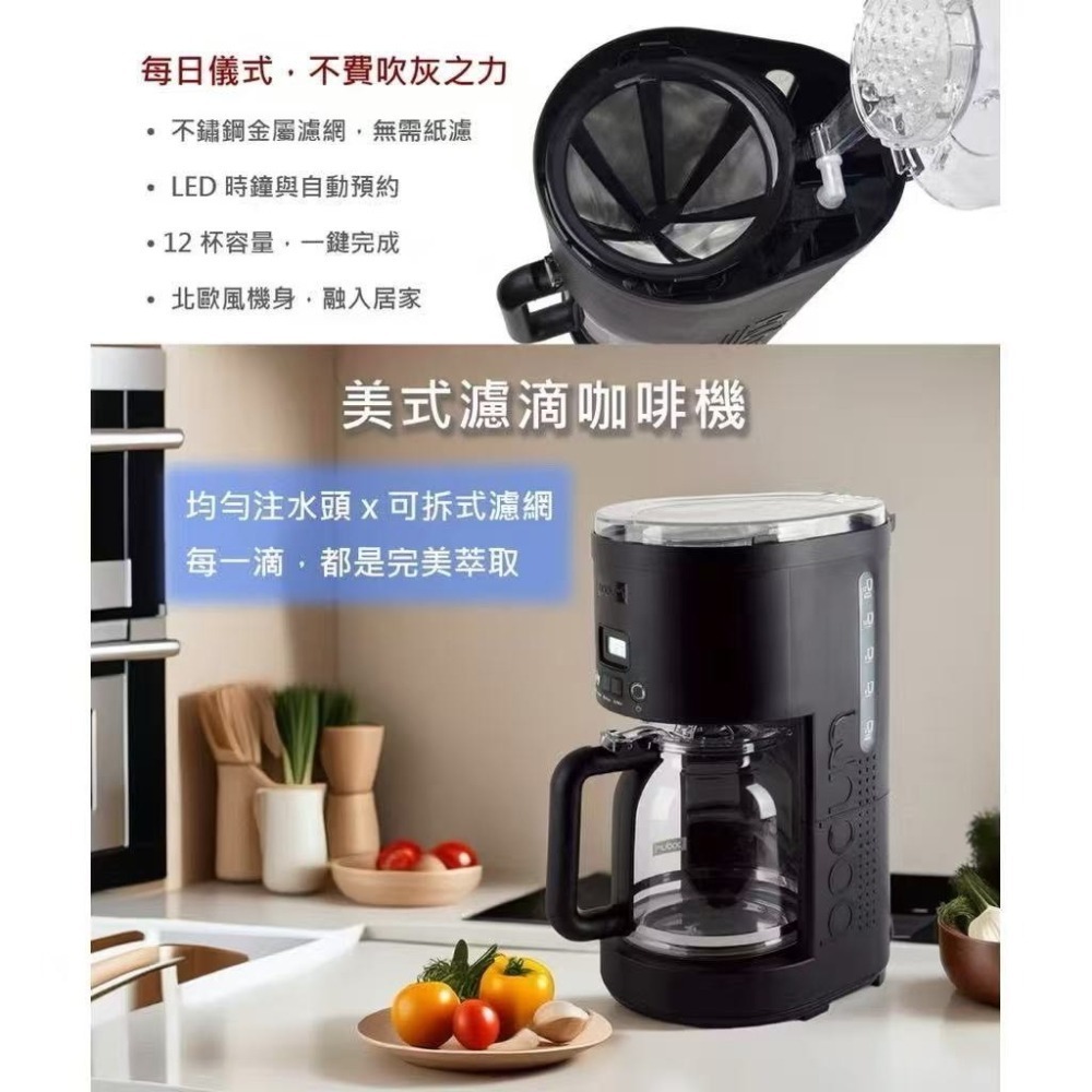 1.5公升美式濾滴咖啡機(花灑注水噴頭)(12人份)-細節圖3