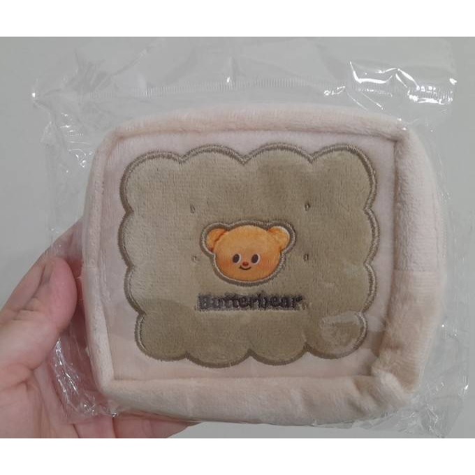 Butterbear餅乾造型收納包