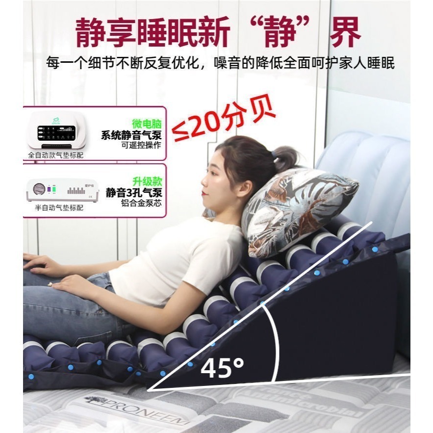 君老樂多功能褥瘡醫療氣墊床(智能遙控、翻、起、抬)-細節圖6