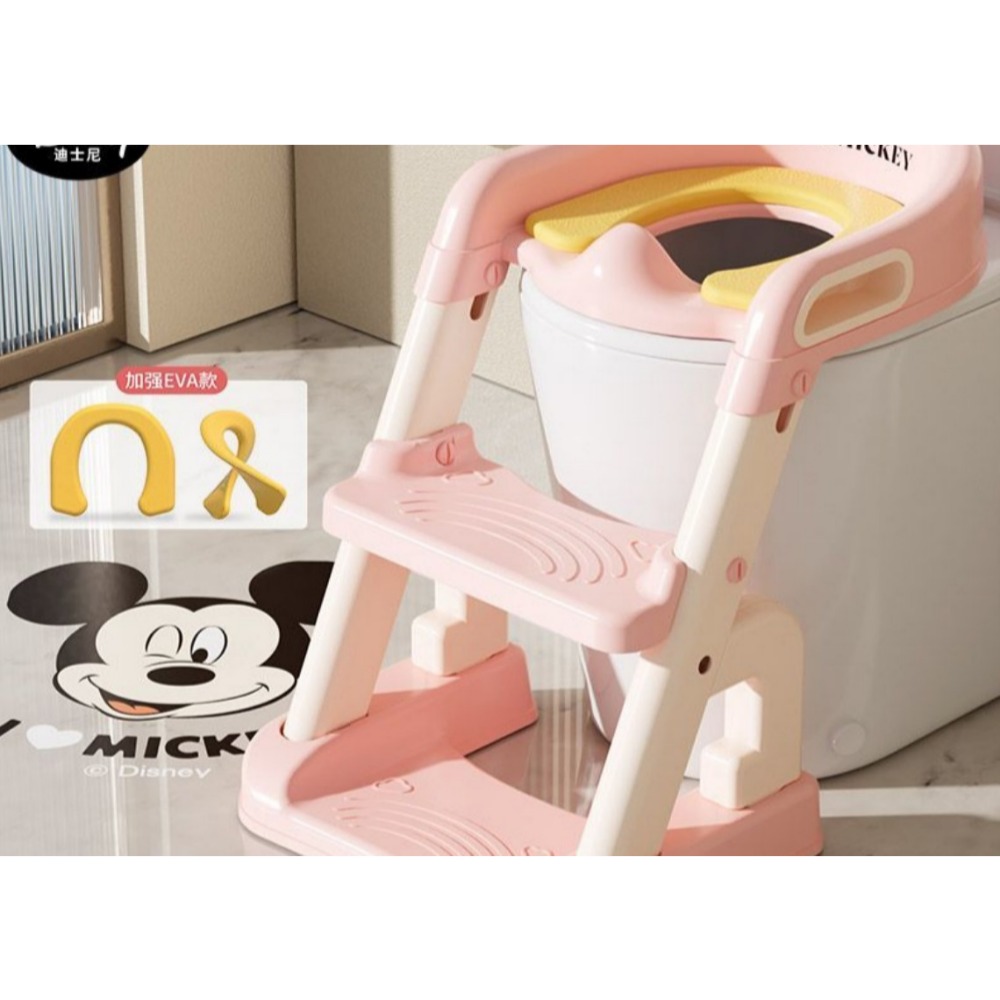 貝萌 迪士尼寶寶階梯學習馬桶座-規格圖10