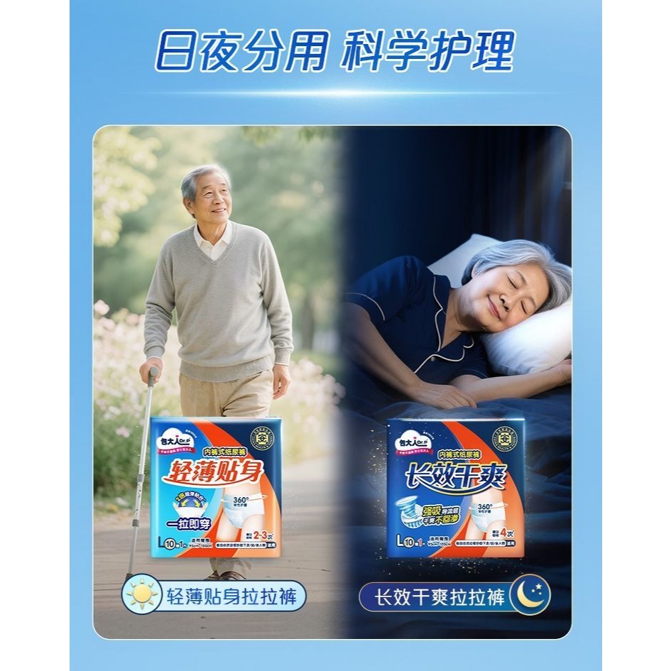 包大人醫護級成人拉拉褲贈送單包10片-細節圖2